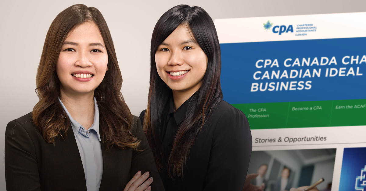 Congratulations to Janice Do and Sally He on passing the CFE