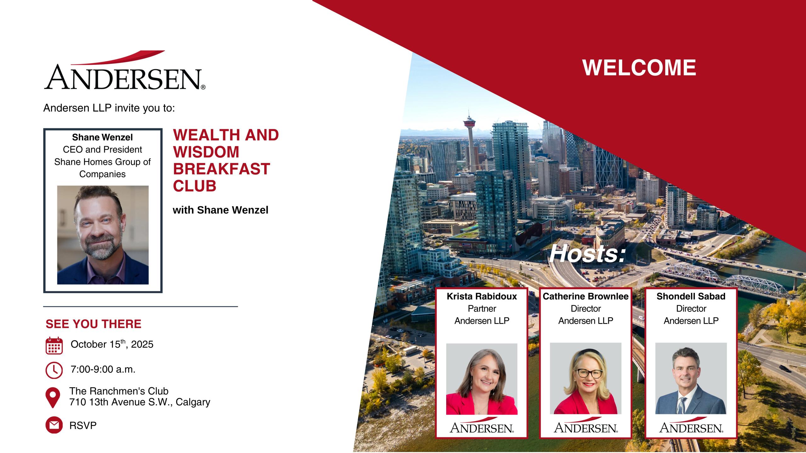 2025-10-30 - Wealth and Wisdom After Hours with Shane Wenzel